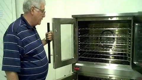 Used Lang Commercial Double Stack Convection Oven