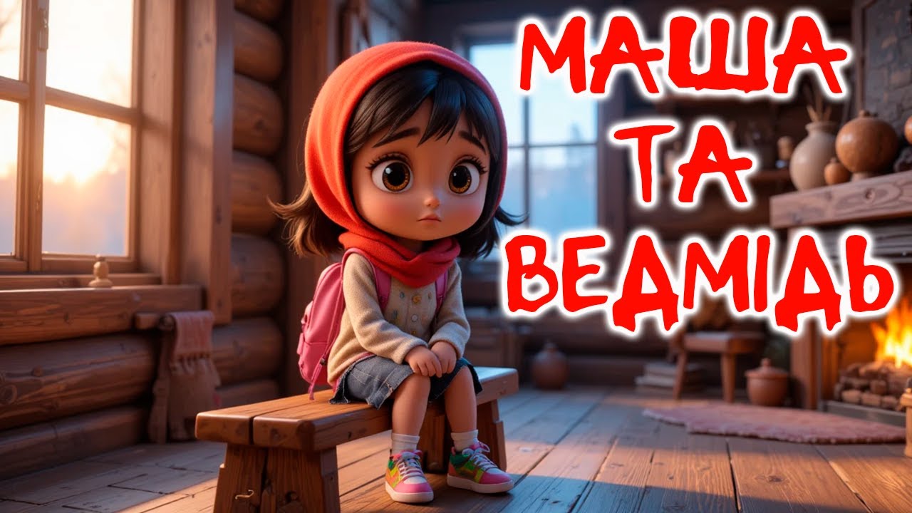 🐻 Маша та Ведмідь | Українська Казка для Дітей | Аудіоказка перед сном✨