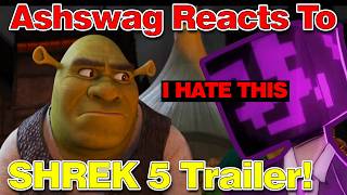 Ashswag Reacts To SHREK 5 Trailer! QSMP 2