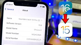 How To Downgrade iOS 16 to iOS 15 UNSIGNED (Full Tutorial) (No Blobs) (15.6 RC)