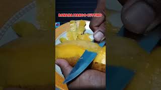 Banana Mango Cutting