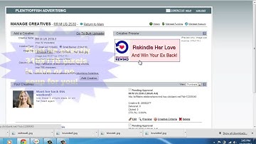 How to add more images into an existing POF advertising campaign.