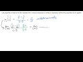 Limit of a Difference Quotient of a Rational Function