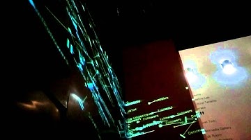 People are data - Interactive Projection Mapping in CCA Glasgow