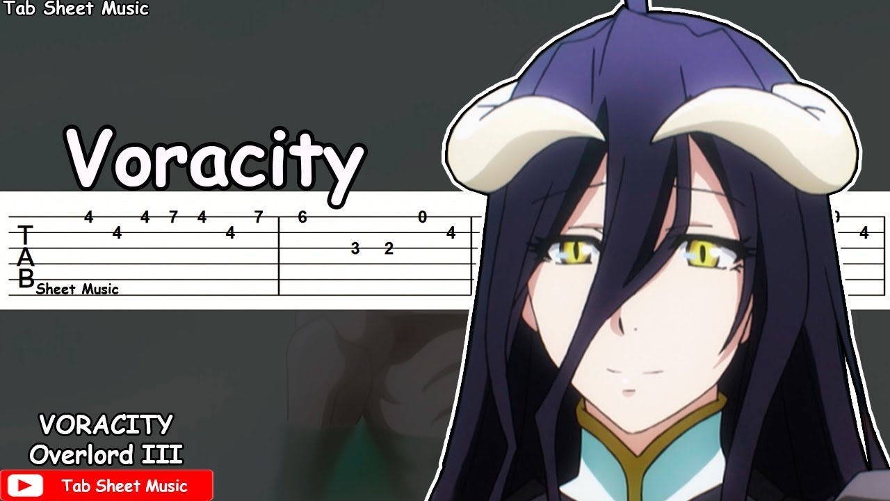 Overlord III Opening - VORACITY Guitar Tutorial