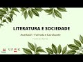 Aula 14  farinata e cavalcante auerbach  literatura e sociedade