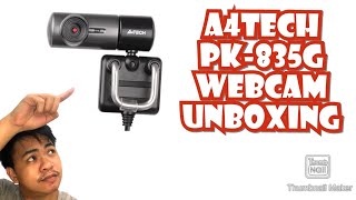 A4TECH PK-835G ANTI-GLARE WEBCAM UNBOXING | INITIAL IMPRESSION | ENGLISH