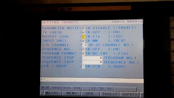 Fanu mate-oi series clear tool life in cnc program in hindi