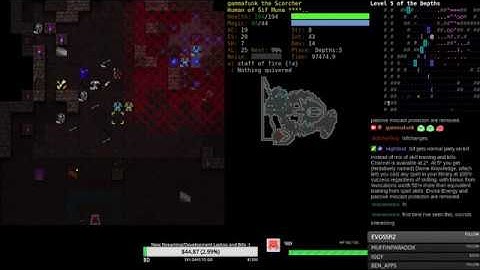 Human Wizard of (new!) Sif Muna - Part 23 - Dungeon Crawl Stone Soup 0.24-a