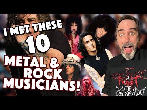 Top 10 Favorite Rock and Metal Musicians I&rsquo;d Met