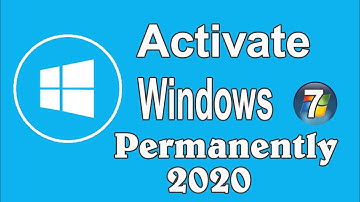 How to Activate Windows 7 permanently 2020