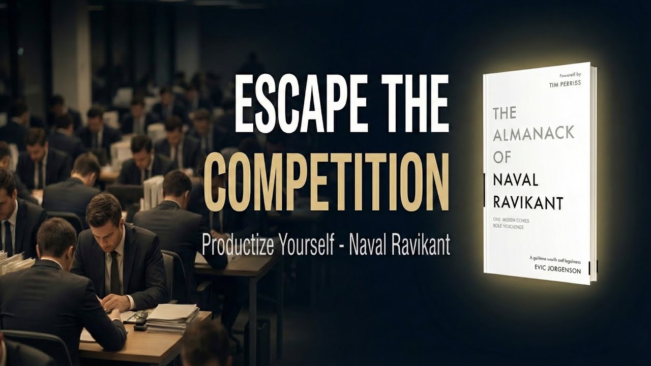 Productize Yourself: Naval Ravikant’s Secret to Escaping Competition