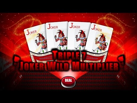 Triple 7 Joker Wild Multiplier - Video Poker - CasinoWebScripts