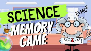 Science Memory Game - Visual Memory Test - Science Words screenshot 5