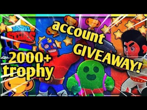 Brawl Stars Acc გათამაშება/GiveAway