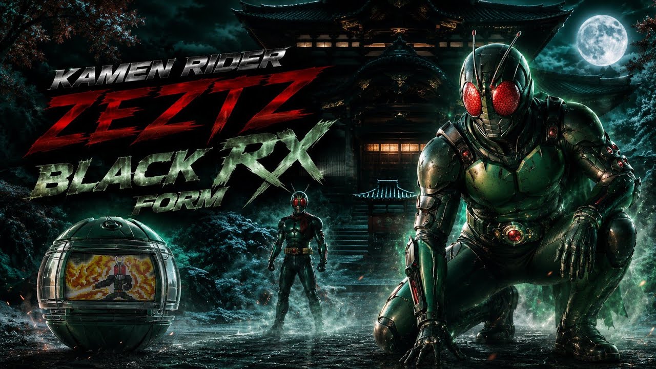 鍛神です！ Kamen Rider Zeztz ○ Black RX Form Henshin Sound - YouTube