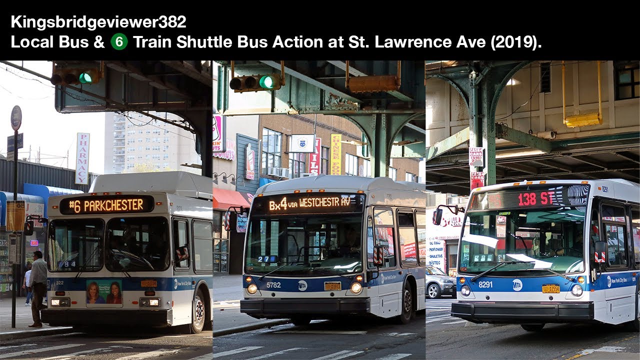 MTA New York City Bus: Local Bus & Shuttle Bus Action at