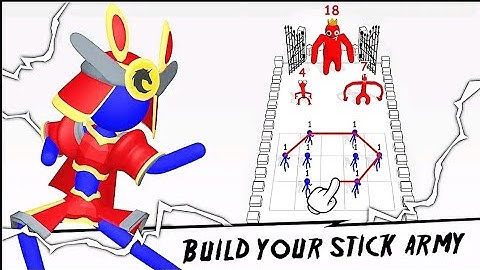 Merge Master : Stick Hero Fight All Levels Part 1 Gameplay