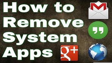 how to uninstall / delete / remove unwanted useless preinstalled android system apps