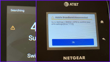 How to Fix APN Error 33 on Netgear Nighthawk - Searching...