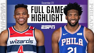 Watch highlights of russell westbrook teaming up with bradley beal for
the first time in a nba regular season game washington wizards as they
take on...