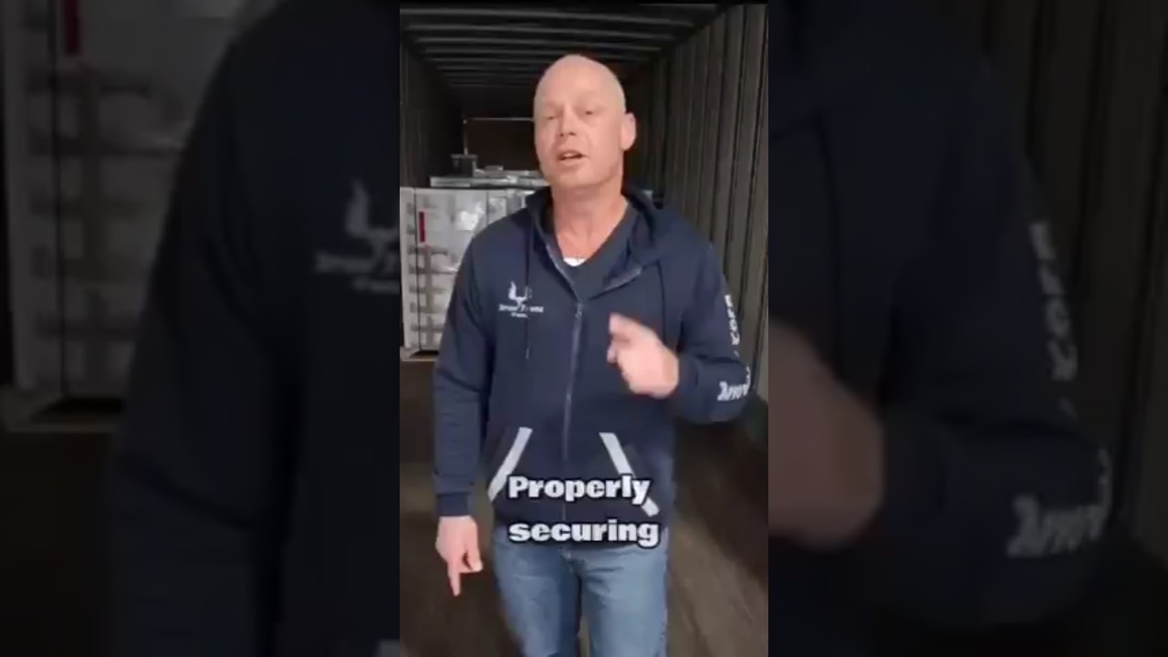 Proper load securement for trailer | 