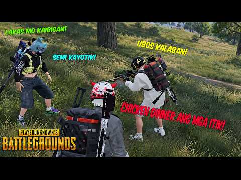 PUBG Philippines I CHICKEN DINNER WITH BLINK,CJ & ANNE2G (TAGALOG)