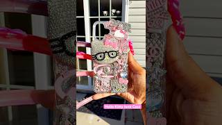 Hello Kitty Junk Case #asmrvideo #asmr #junkcase #junknails #hellokitty #iphone #hellokittystuff
