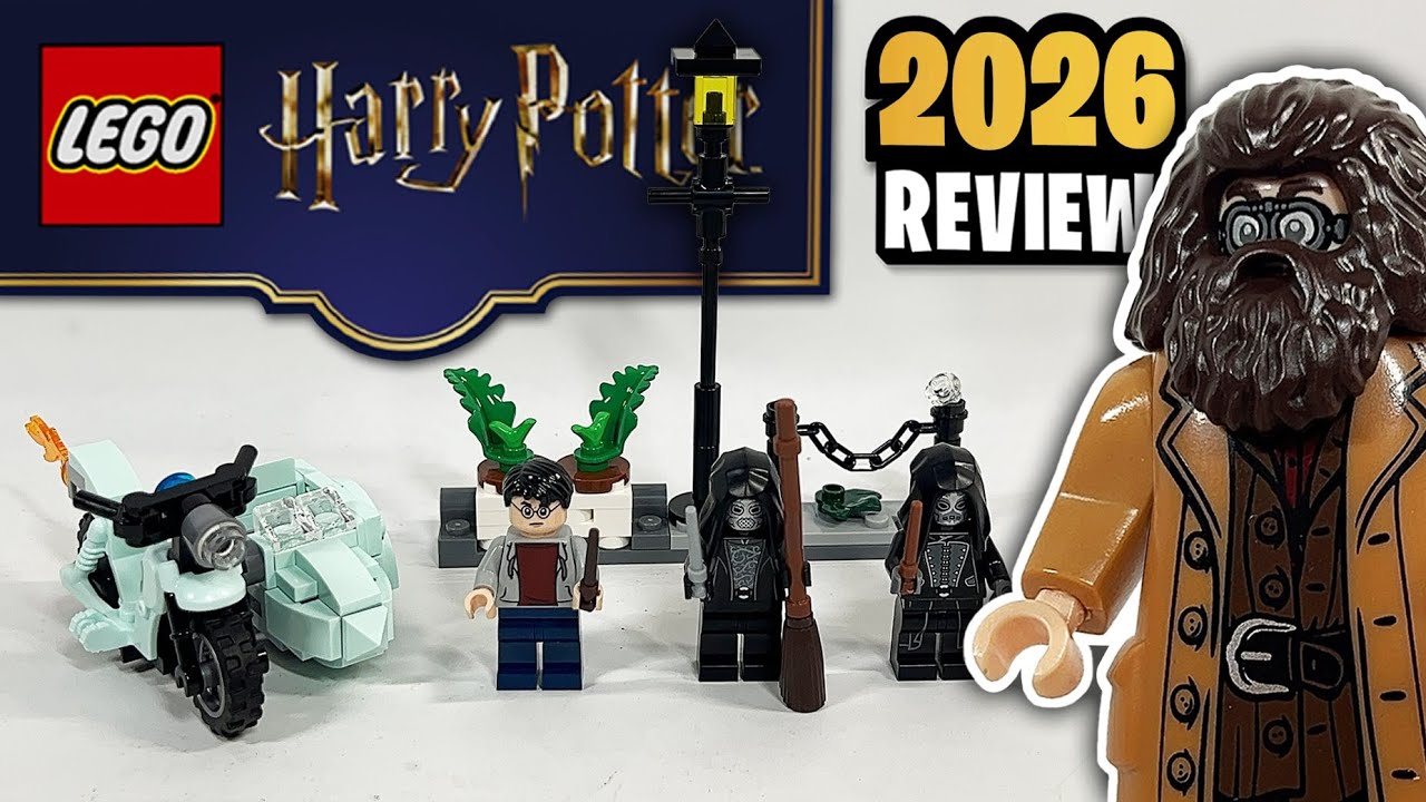 LEGO Harry Potter Hagrid & Harry's Privet Drive Escape (76459