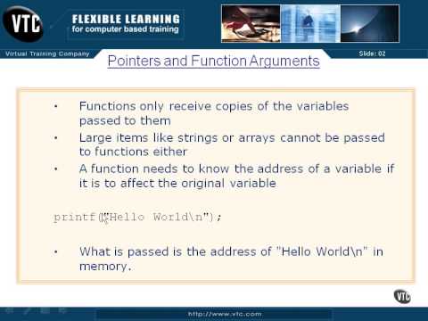 Pointers & Function Arguments - 04 - Chapter 06