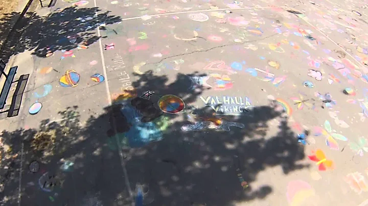 Vahalla Chalk Art Memory- In Loving Memory Carole ...