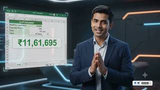 Apna S-I-P Calculator Khud Banao! FORMULA =FV(Rate/12, Time*12, -Monthly Investment)
