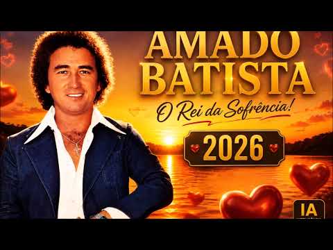 AMADO BATISTA 2026 2 HORAS SÓ DAS ANTIGAS AS MELHORES IA