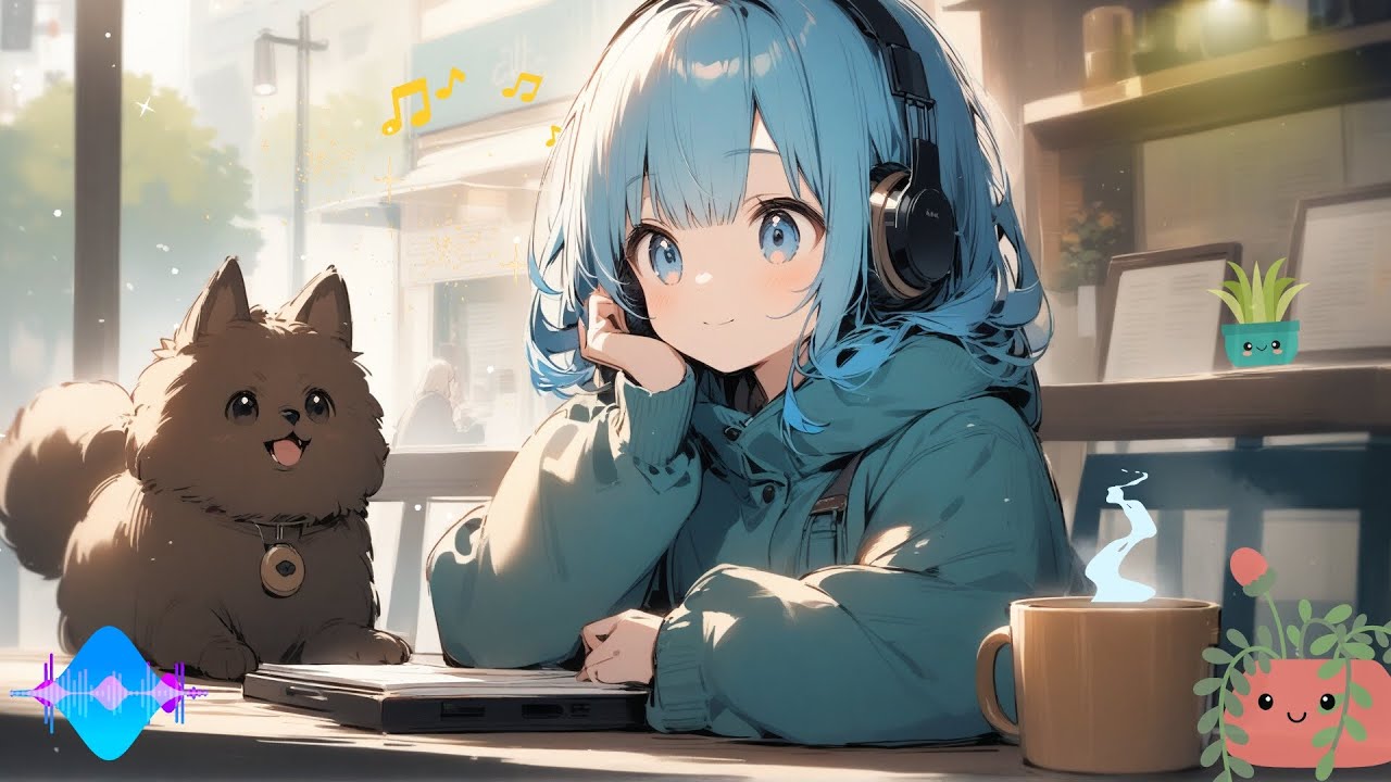 Café Lofi ☕🍂 | Cozy Beats for Studying, Relaxing on a Chilly Day - YouTube