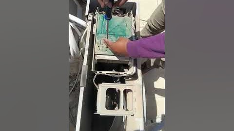 Samsung wind inverter AC # error c101 #changed outdoor PCB