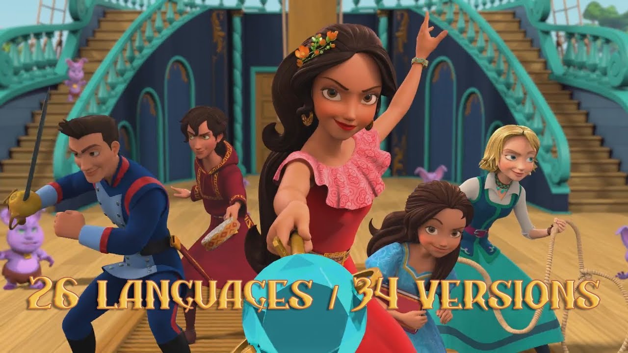Elena of Avalor: My Time Multilanguage (26 languages / 34 versions)