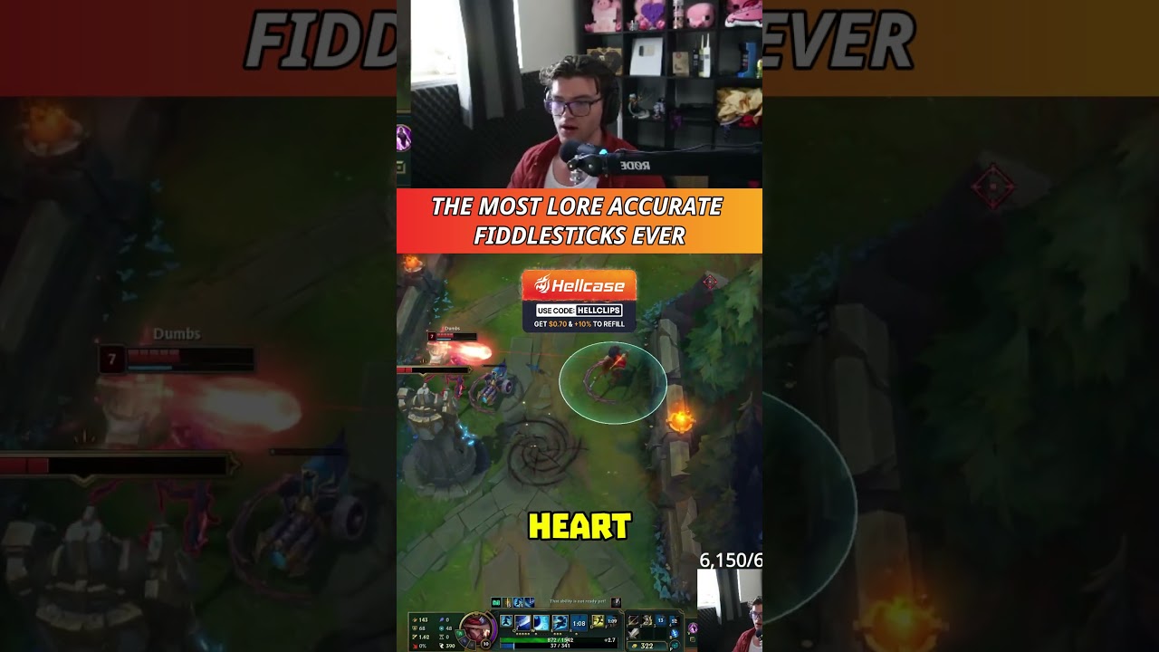 THE MOST LORE ACCURATE FIDDLESTICKS EVER #Alois_NL #twitch  #twitchclips