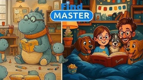Find Master: Spot Differences – Level 51 to 60 | Only a Master Can Spot These!
