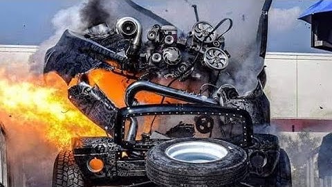 Industrial Injection Diesel Master Shredder Cummins 3000hp Dyno Explosion