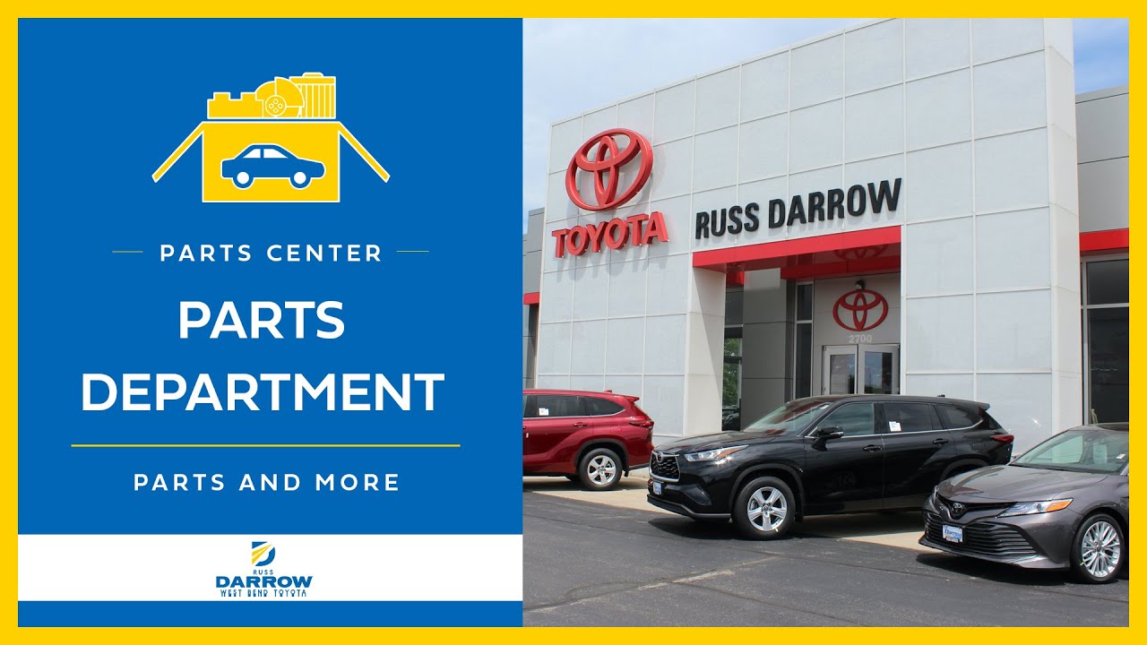 Toyota Parts Department West Bend, WI // Russ Darrow Toyota YouTube