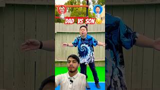 Dad vs son challenge The Balloons First?🎈😳 #usa #challenge #balloon #reaction #trending #funny