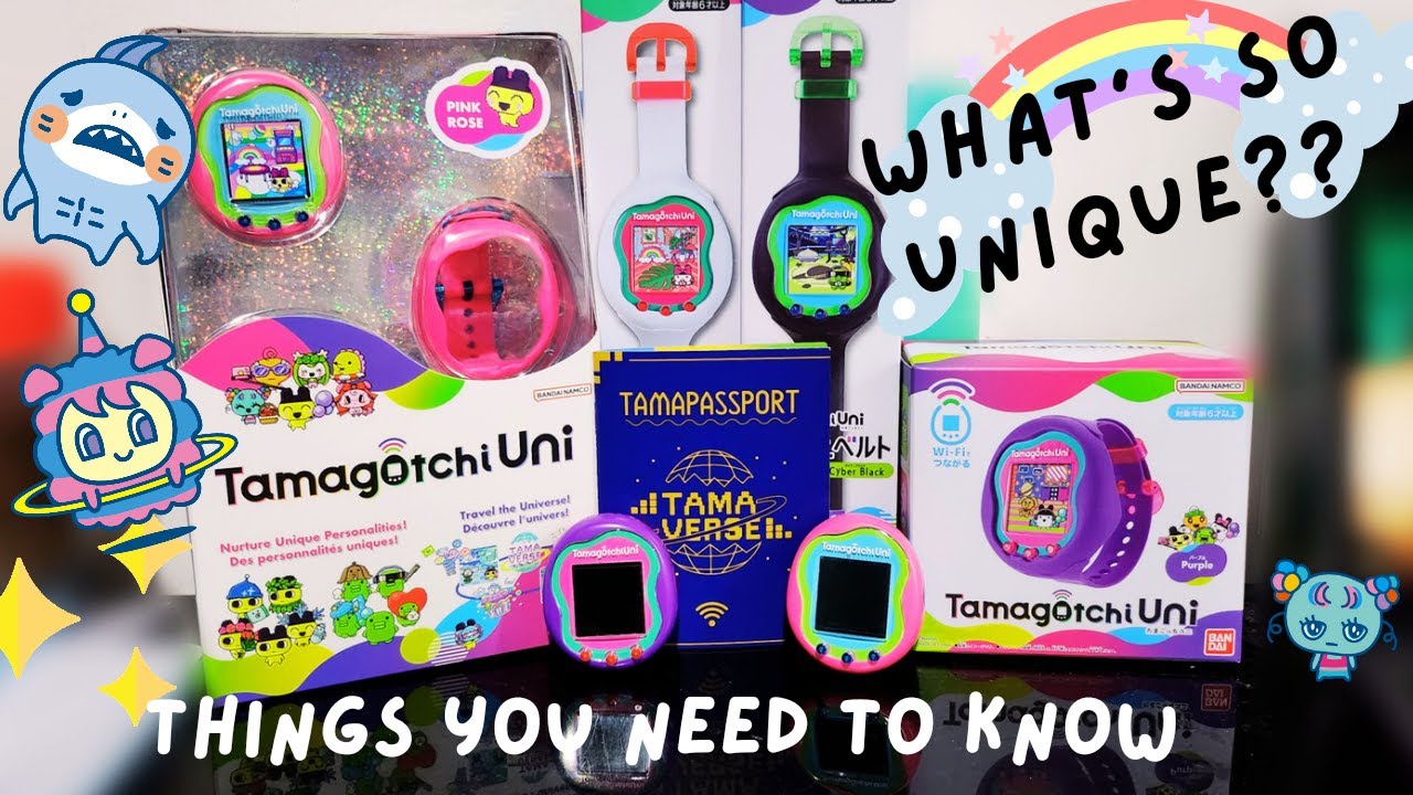 Unboxing Tamagotchi UNI review & guide vpet new features