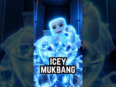 ICEY MUKBANG! 🧊❄️💦👻 - Mukbang Game (ASMR) #roblox #asmr #mukbang #robloxmukbang #melonandlemon