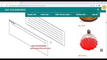 [SOLIDWORKS CƠ BẢN] BÀI 3 - LỆNH HIỆU CHỈNH VÀ RÀNG BUỘC SKETCH (PHẦN 1)