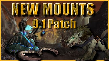 NEW MOUNTS!!!! Patch 9.1 PTR Covenant Specific Assault Rewards!!