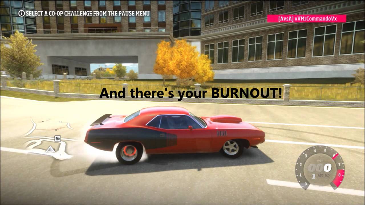 Forza Horizon: Viewer Request - How to Burnout - YouTube