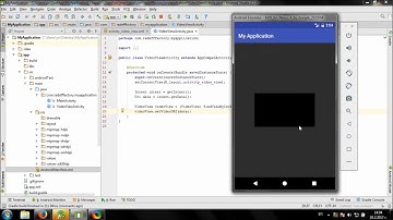 Develop simple Video Viewer in Android Studio