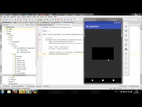 Develop simple Video Viewer in Android Studio