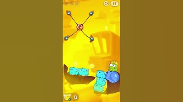 Cut the Rope 2 Level 3-7 (Junkyard) 3 Stars Walkthrough