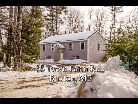 35 Town Farm Rd., Buxton, ME home video tour